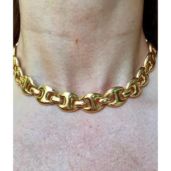 Vintage Monet Mariner Chain Necklace - Picture 9 of 9